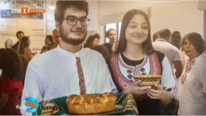 В предаването ,,100% будни“ по БНТ за Българското Училище в Сао Пауло.